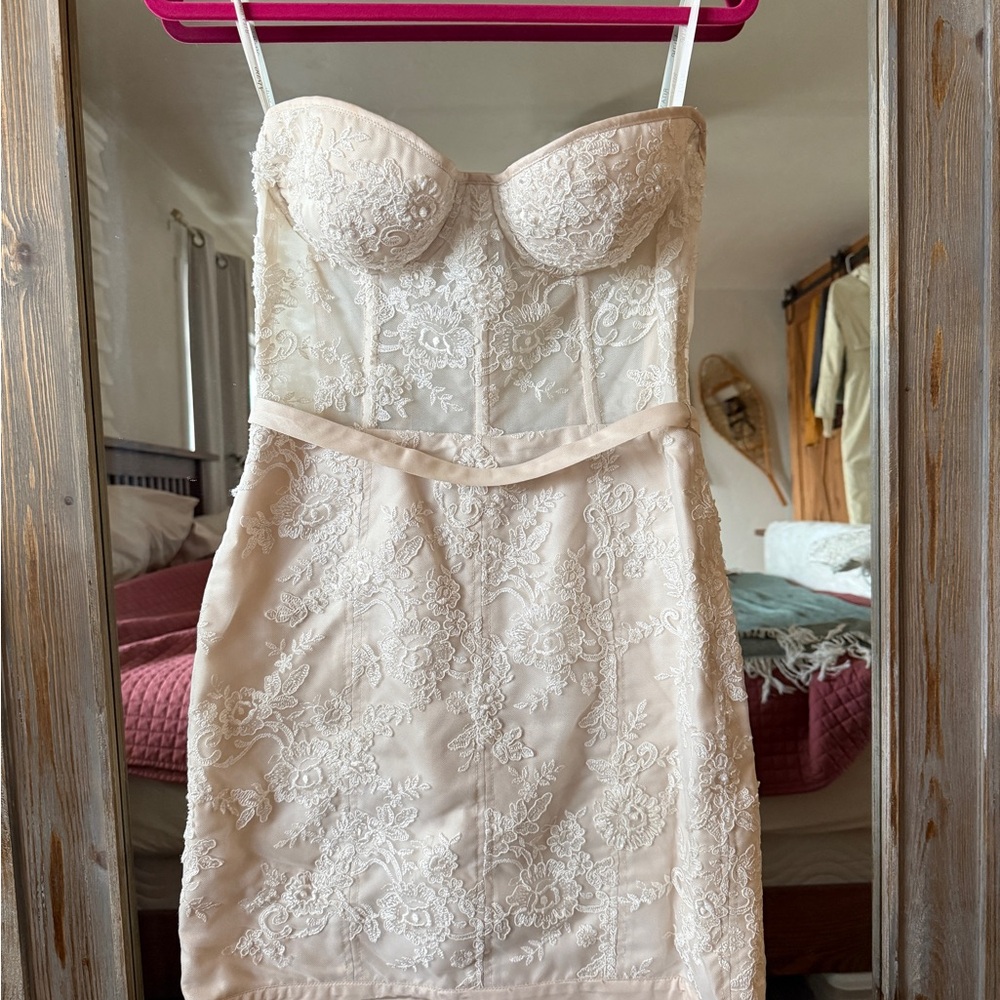 Alyne by Rita Vinieris short wedding dress